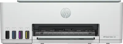Zdjęcie produktu dla HP Smart Tank 582 Bezprzewodowe All-in-One W kolorze Drukarka, Kopiarka, skaner, Termiczny druk atramentowy, Drukowanie w kolorze, 4800 x 1200 DPI, A4, Bezpośrednie drukowanie, Zielony