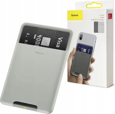 Obrázok produktu pre Baseus Silikónové puzdro na karty - Praktické a štýlové KP25102