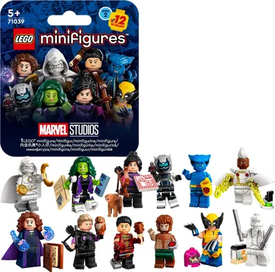 Obrázok produktu pre LEGO Minifigures ® Minifigúrky : Štúdio Marvel – 2. séria, Stavebnica, 5 rok / roky, Plast, 10 kusov, 20 g