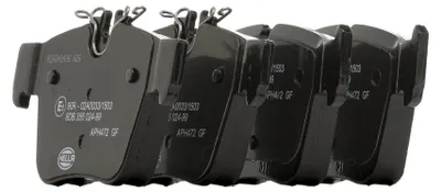 Produktbild von HELLA Bremsbeläge Satz Hinten Bremsklötze passend für MERCEDES-BENZ C-Klasse T-modell (S205) 8DB 355 024-991