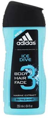 Obrázek produktu pro Adidas Sprchový gel 250ml Ice dive 3v1