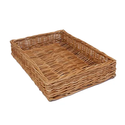 Produktbild von großer Regalkorb aus Weide, 60x40 cm, Brotkorb, Buffetkorb