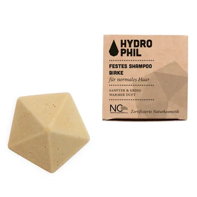 Image de Shampooing solide au bouleau - pour cheveux normaux, 50 g