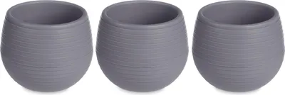 Obrázok produktu pre Samozavlažovacie kvetináče, plastové, 3 kusy, Ø 10 cm