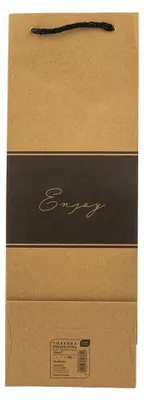 Produktbild von Interdruk Kraft Flaschentasche 13x36x8cm 12 Stück
