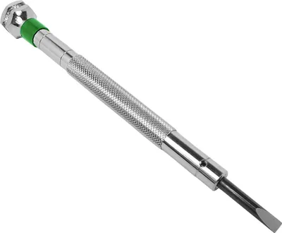 Produktbild von Minott Uhrmacher Schraubendreher 2,0mm | Stahl Farbcode grün 31063