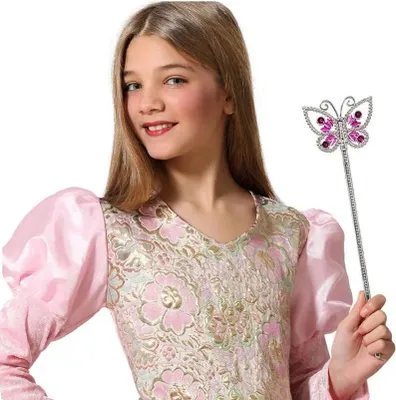 Immagine prodotto di Atosa Silver Cutter Bacchetta Principessa 30 cm Rosa Taglia Unica