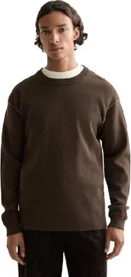 Produktbild von Scotch & Soda Merino Double Face Pullover Braun XL Herren Braun XL