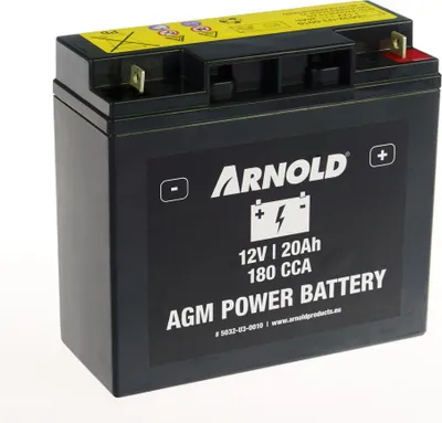 Image de Batterie AZ110/AGM SLA/VRLA 12-20A pour tracteur tondeuse, + terminal droite