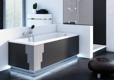 Produktbild von BADLAND Universell Styroporverkleidung Led für Rechteckige Badewannen