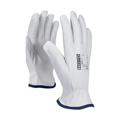 Produktbild von OX-ON Arbeitshandschuh aus Ziegenleder Comfort 2301, Gr. 10, Schutzstufe:EN 388, Größe:9, Farbe:nv