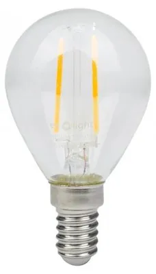 Zdjęcie produktu dla Żarówka Led Filament E14 Eco Light 2700k 240lm 2w Biała Ciepła Kulka