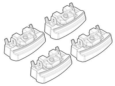 Immagine prodotto di Supporto per portapacchi NORDRIVE N21262