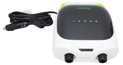 Obrázek produktu pro Elektrická pumpa na paddleboardy 20 PSI – rychlé nafukování a vyfukování, LCD displej, LED osvětlení a 7 adaptérů