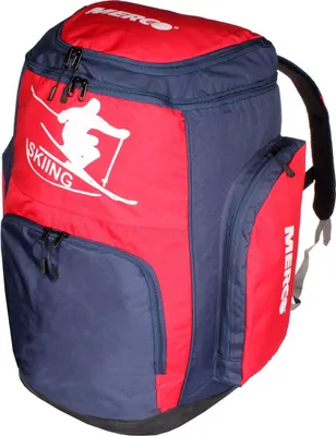 Obrázek produktu pro Merco Skiboot Bag taška na helmu a lyžáky navy-červená balení 1 ks