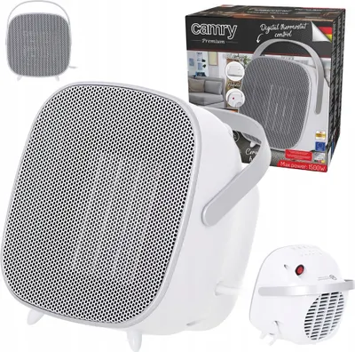 Zdjęcie produktu dla Termowentylator Ceramiczny Grzejnik Farelka Led