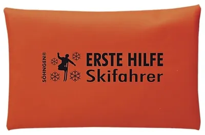 Image de Trousse de secours skieur orange