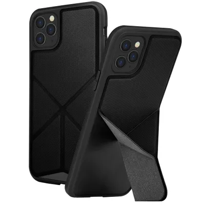 Productafbeelding van Uniq Transforma telefoonhoesje voor iPhone 11 Pro Max - Zwart