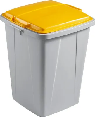 Produktbild von DURABLE Durabin 90 Mülleimer 90,0 l grau, gelb