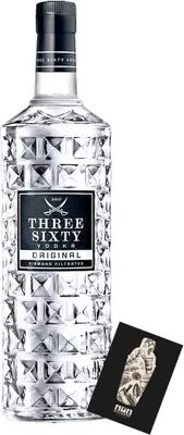 Produktbild von Three Sixty Original Vodka Magnum 6L (3,5% Vol) Magnum XXL Wodka Flasche - [Enthält Sulfite]