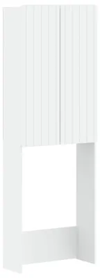 Obrázok produktu pre Skrinka pod umývadlo ZWOLLE, biela, 66 x 25,5 x 190 cm, drevovláknitá doska