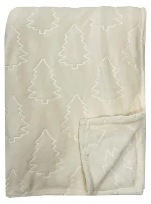 Produktbild von Textino Wohndecke Pinar 150x200 cm Weiß