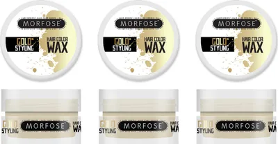 Produktbild von Color Hair Wax Gold 3x100 ml