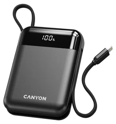 Image de Batterie externe Canyon Onpower 104, 10000 mAh, noire