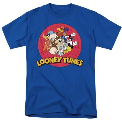 Obrázok produktu pre Tričko Looney Tunes – uni, pánske/dámske, model TV36717 (veľkosť L), farba: kráľovská modrá