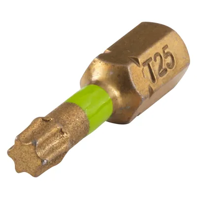 Produktbild von wolfcraft 1 Bit Diamantbestreut, Torx No. 25