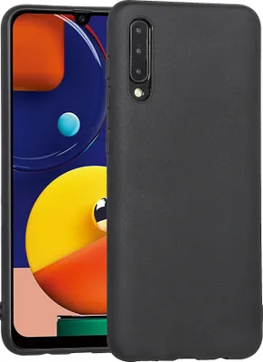 Immagine prodotto di Samsung Galaxy A30S Nero Custodia in silicone Custodia posteriore