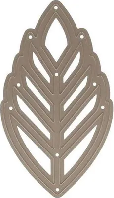 Zdjęcie produktu dla Szablon liścia tropikalnego 13,5 x 7,5 cm