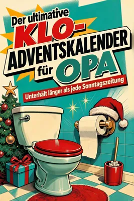 Produktbild von Der ultimative Klo-Adventskalender für Opa