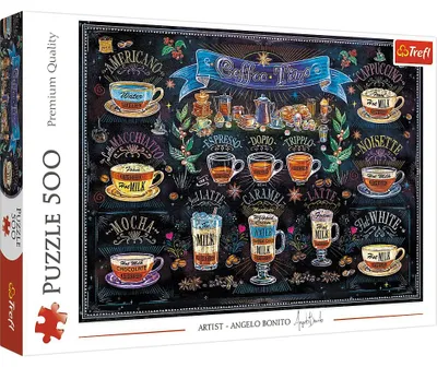 Image de Trefl Puzzle 500 pièces - L'heure du café 37449