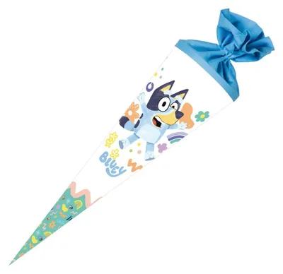 Produktbild von Nestler Schultüte Bluey Bluey 70cm mit Filzverschluss
