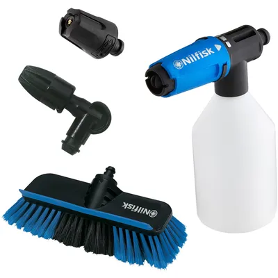 Produktbild von Click & Clean Fahrzeugreinigungs-Set (schwarz, 4-teilig)