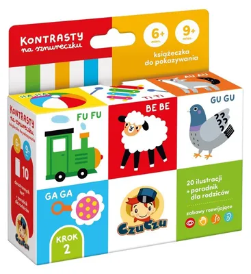Zdjęcie produktu dla Kontrastkarten - Kontraste an einer Schnur 6m+, Czuczu