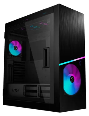 Zdjęcie produktu dla MSI 306-7G05X21-W57 Geh MSI Midi MPG SEKIRA 500X (B/Tempered Glas/System Fan)