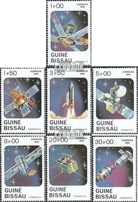 Produktbild von Briefmarken Guinea-Bissau 1983 Mi 666-672 (kompl.Ausg.) postfrisch Raumfahrt