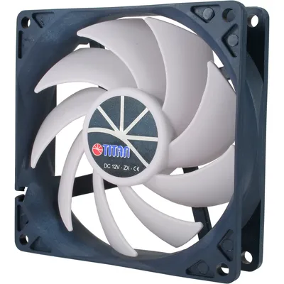 Image de Titan TFD-9225H12ZP/KU(RB) Ventilateur 92x92x25mm série KUKRI avec PWM silencieux
