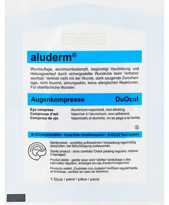 Image de SÖHNGEN 1003340 aluderm® Compresse oculaire DuOcul