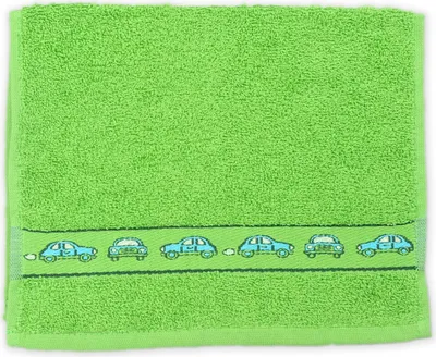 Immagine prodotto di Asciugamano per bambini KIDS verde 30x50 cm