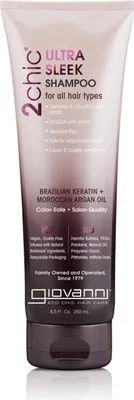 Obrázek produktu pro Giovanni 2chic Ultra-Sleek šampon 250 ml