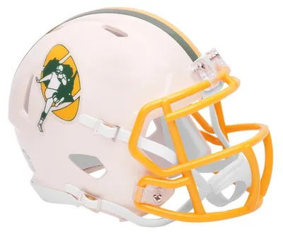 Produktbild von Riddell Speed Mini Football Helm RETRO Green Bay Packers