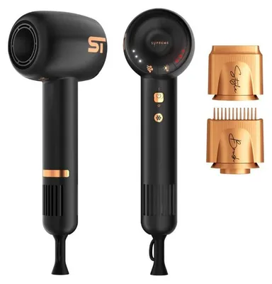 Zdjęcie produktu dla Supreme – suszarka do włosów Shd347 – suszarka do włosów, USB-C, czarna