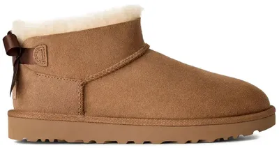 Image de Bottes Ugg Ultra Mini Bailey Bow, couleur marron, pointure EU 40, pour femme. Pointure EU 40
