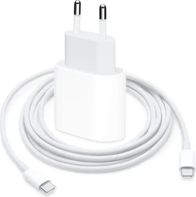 Produktbild von Apple 20W Power Adapter + 2m USB‑C Kabel