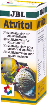 Produktbild von JBL Atvitol 50ml - Multi-Vitamin-Tropfen für Zierfische JBL