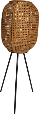 Produktbild von Lesli Living Standlaterne - Laterne Bambus natur ø32x88 cm