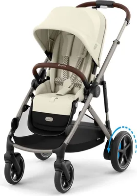 Zdjęcie produktu dla Cybex e-Gazelle S wózek spacerowy Seashell Beige